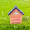 Miniatuur hars huis beeldje sprookje tuin landschap ambacht micro landschap tafel decor 3cm - Kleine woning nr. 2