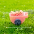 Miniatura carretilla de resina adorno para micro paisaje jardín de hadas decoración casa. - Carretilla n.º 12