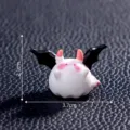 Miniature figurine diable chauve-souris resine micro paysage decoration halloween 2.1x3.7cm - Type 4 Chauve-souris