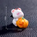 Μini φιγούρα κολοκύθα φάντασμα Halloween ρητίνη μικροτοπίο αξεσουάρ διακόσμησης. - Κρατώντας κολοκύθα αρ. 7