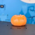 Halloween cute mini pumpkin figurine resin ornament micro landscape desktop decoration - Size 19