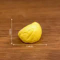 Modelo de castaña de resina en miniatura simulación tuerca seca adorno de bricolaje - N.º 17 carne de castaña
