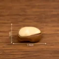 Modelo de nuez seca en resina miniatura accesorio foto bricolaje micro paisaje - N.º 18 haba