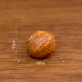 Miniatura de resina modelo nuez accesorio, realista figura de fruto seco para decoracion DIY. - N.º 21 pacana