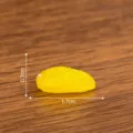 Modelo de nuez seca de resina en miniatura accesorio de fotografia decoracion DIY - N.º 23 uva pasa