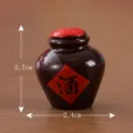 Miniatur Harz Weinkrug Ornament, süße Puppenhaus Desktop Mikro Landschaft Dekor Artikel. - Stil 11 - Großer Weinkrug