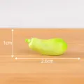 Miniature simulated vegetable figurine micro landscape desktop succulent pot decoration - No. 14 Gourd
