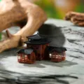 Miniatur Chinesisches Antikes Gebäude Modell Mikro Landschaft Aquarium Harz Ornament - Klassisches Antikes Gebäude Groß / 10x10x7.3cm