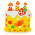 Children DIY EVA foam pen holder cute birthday cake shape handmade material stationery storage box - W Cake