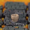 Miniature resin mortar ornament micro landscape DIY craft accessory craft decor 0.7cm - No.14 Water Cup