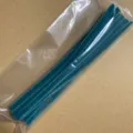 Limpiapipas de terciopelo verde azulado 10mm, varillas de chenilla para accesorios de pelo DIY. - Magnolia