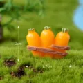 Miniatura Adorno de Zanahoria de Resina Micro Paisaje Accesorios de Jardín DIY - N.º 3 puerta de zanahoria