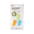 3er-Set bunte Magnet-Kühlschrankclips zur Lebensmittelversiegelung und Feuchtigkeitsschutz - Magnetischer Stil / 3er Set / bunt