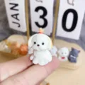 Cute puppy resin miniature charm for DIY cream glue phone case decoration handmade accessories. - Model H Puppy