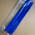 Limpiapipas azules varillas para manualidades 10mm pack para accesorios de pelo y arte creativo. - Azul Real
