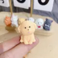 Cute resin poodle puppy figurine mini DIY accessories for phone case craft decoration. - Model Q Puppy