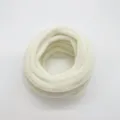 White fuzzy wire pipe cleaners chenille stems for DIY craft projects and creative art. - Milky White