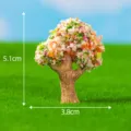 Miniatur Kunstharz Baum Landschaft Ornament Bonsai DIY Mikro Garten Dekoration Zubehör - Nr. 16 Kirschblütenbaum