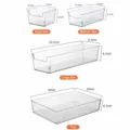 Clear PET plastic desktop storage box organizer for student stationery and cosmetics - 35-Piece Jewelry Display Set