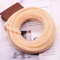 10mm thick fuzzy wire pipe cleaners diy craft material for handmade flower bouquets - 1m / Apricot Pink