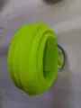 Neon green fuzzy wire pipe cleaners for DIY craft handmade flower bouquet making 10mm thick - Fluorescent Green