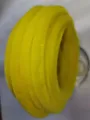 Yellow dense velvet pipe cleaner twist sticks for DIY craft bouquets and kids education - Lemon Yellow