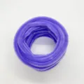 Purple dense velvet pipe cleaners 10mm thick DIY craft twisted sticks for handmade art. - Violet