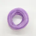 Purple fluffy pipe cleaners 10mm thick chenille stems for DIY crafts and floral design. - Taro Purple