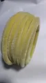 Yellow dense velvet pipe cleaners twist sticks, 10mm thick DIY craft material for bouquets. - Apricot