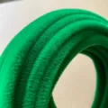 Green pipe cleaners DIY twisting sticks craft materials for handmade velvet flowers. - Green