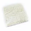 Künstliche weiße Schaumstoff Rosenblüten Köpfe für DIY Handwerk Hochzeit Kränze Dekoration. - Creme