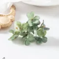 Künstliche grüne Hortensie Variante, DIY handgemachtes Blumenmaterial und Heimdeko Zubehör. - Armeegrün