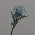 Tige de fleur de coussin artificielle rétro décoration florale arrangement floral - Bleu