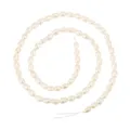 Natürliche Süßwasser-Reisperlen-Strang 3-9mm für DIY-Schmuckherstellung halbfertig - Süßwasser-Reisperle (3A) / 3-3.5mm / 35cm Strang / Weiß