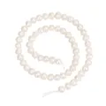 Natürliche 3-7mm Süßwasser-Kartoffelperlen für DIY-Schmuckherstellung 36cm - Kartoffelperle (Grad 4A) / 6-7mm (Ca. 35cm/Schnur) / Cremeweiß