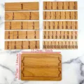Houten fractie puzzel wiskunde speelgoed educatief montessori leerspeelgoed voor kids - Stijl 6