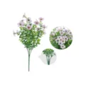 Bouquet di fiori di cosmea artificiali finte margherite per decorazioni matrimonio dettaglio - Bianco