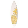 Wooden surfboard wall sign with pineapple cutout, perfect for summer beach party decor. - Pineapple Style (Double Layer)