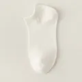 Weisse Netz-Kurzsocken fuer Damen, atmungsaktives Low-Cut-Variantendesign fuer den Sommer. - Einheitsgröße 34-40 / Weiß