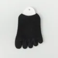 Chaussettes orteils noires demi-semelle respirantes invisibles ete pour femmes confort - R84 (Taille unique 34-40) / R84-Y-0 Noir