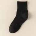 Schwarze Damen Socken atmungsaktiv Mesh dünnes Design Sommer Alltag bequeme Passform - C28 (Einheitsgröße 34-40) / Schwarz