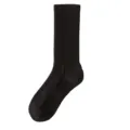 Schwarze dicke thermische Woll-Socken für Herren im Winter warme gerippte Strümpfe - V93 Einheitsgröße (39-46) / Marineblau