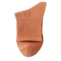 Einfarbige Baumwoll-Mittelsocken, bequemes atmungsaktives Strickdesign, unverzichtbarer Alltag. - C28 (Einheitsgröße 34-40) / Orange