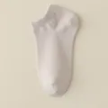 Women breathable pure cotton short socks low cut ankle socks for casual daily wear. - R98 (34-40) / R98-Y-0 Light Purple