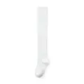 White over-the-knee high socks for women, breathable slim fit JK uniform stockings. - One Size (34-39) / White