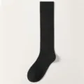 Schwarze Herren lange Baumwollsocken für elegante Business Anlässe im Herbst und Winter. - Schwarz