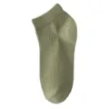 Bequeme einfarbige Damensocken, atmungsaktives Baumwollmaterial für den Frühlingsalltag. - C75 (Einheitsgröße 34-40) / Obstgrün