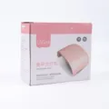 Vista dettagliata della confezione di una lampada per unghie UV LED rosa da 48W. - Lampada per Unghie LSQ18