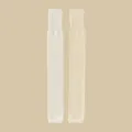 Extra-long 70cm thigh-high leg warmers winter cashmere warm anti-slip leg sleeves pair. - One Size 34-39 / Milky White & Milky Yellow