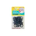 20er Set schwarze Kabelbinder aus Kunststoff für Kabelmanagement im Handel - L / 20er Set / Schwarz